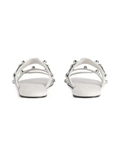 Balenciaga Women's City Mule Flats - White - Size 6 | Thumbnail 3