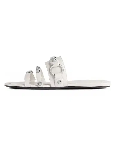 Balenciaga Women's City Mule Flats - White - Size 6 | Thumbnail 5