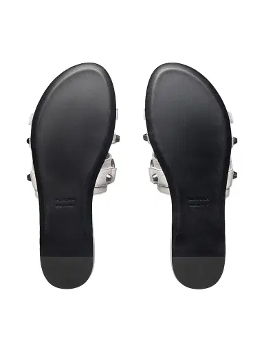 Balenciaga Women's City Mule Flats - White - Size 6 | Thumbnail 7