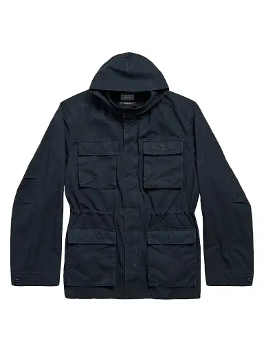 Balenciaga Men's Uniform Parka Jacket - Ink - Size 40 | Thumbnail 1 Balenciaga Men's Uniform Parka Jacket - Ink - Size 40 | Thumbnail 1