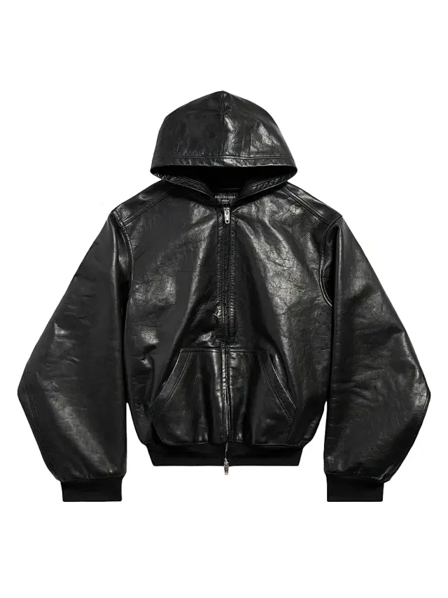 Women's Lined Zip-Up Hoodie Large Fit - Black