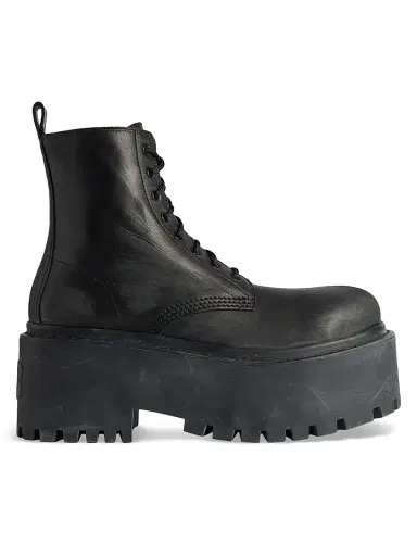 Balenciaga Women's Strike Platform Booties - Black - Size 11 | Thumbnail 1 Balenciaga Women's Strike Platform Booties - Black - Size 11 | Thumbnail 1