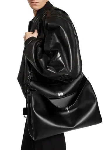 Balenciaga Men's Rodeo Messenger Bag - Black | Thumbnail 2