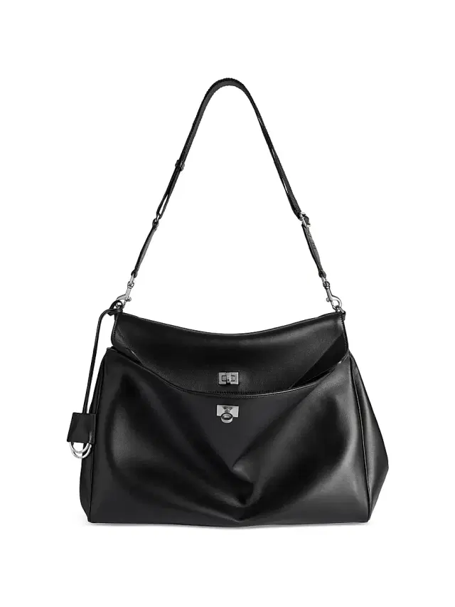 Balenciaga Men's Rodeo Messenger Bag - Black