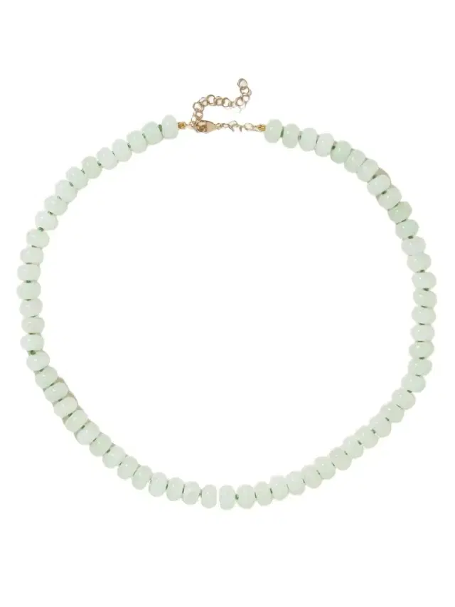 JIA JIA Gold Jade Necklace