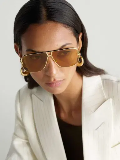Tom Ford Stavros Aviator-style Gold-tone Sunglasses | Thumbnail 2 Tom Ford Stavros Aviator-style Gold-tone Sunglasses | Thumbnail 2