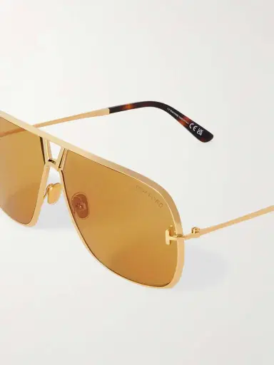 Tom Ford Stavros Aviator-style Gold-tone Sunglasses | Thumbnail 4 Tom Ford Stavros Aviator-style Gold-tone Sunglasses | Thumbnail 4