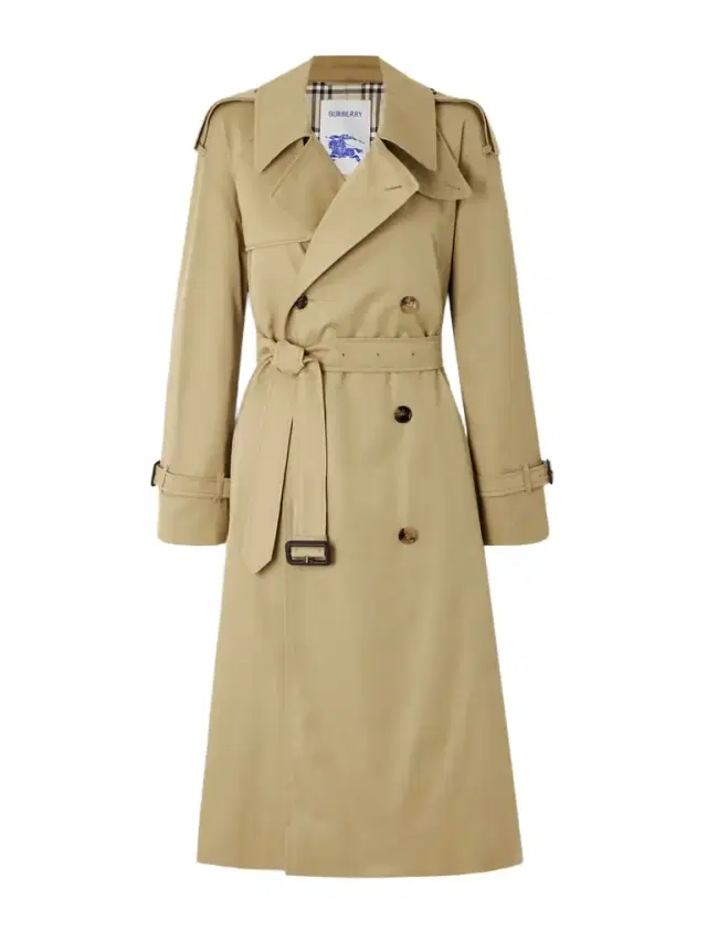 Castleford Double-breasted Cotton-gabardine Trench Coat