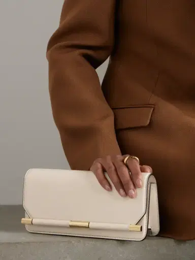 Victoria Beckham 202 Crinkled-leather Clutch | Thumbnail 2 Victoria Beckham 202 Crinkled-leather Clutch | Thumbnail 2