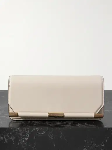 Victoria Beckham 202 Crinkled-leather Clutch | Thumbnail 1 Victoria Beckham 202 Crinkled-leather Clutch | Thumbnail 1