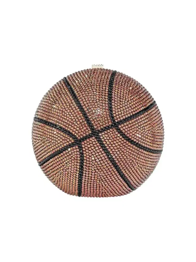 Women's Basketball Crystal Clutch - Copper