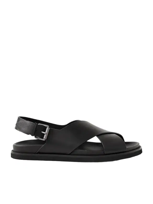 Polo Ralph Lauren Zane Oiled-Leather Sandals - Men