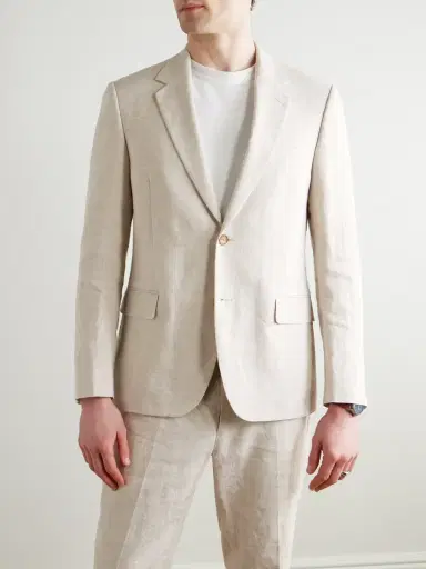 MR P. Regular-Fit Linen Suit Jacket - Men | Thumbnail 3