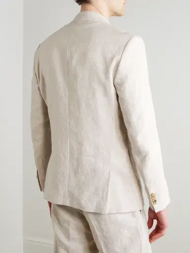 MR P. Regular-Fit Linen Suit Jacket - Men | Thumbnail 4
