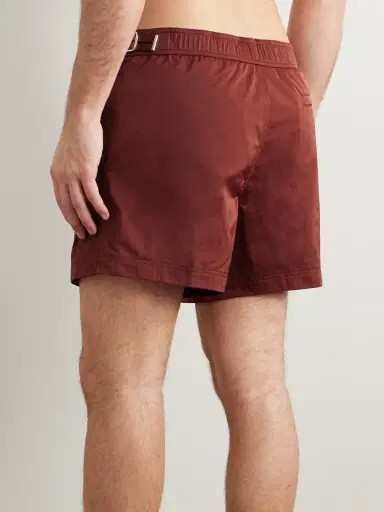 Zegna Rio Straight-Leg Mid-Length Swim Shorts - Men | Thumbnail 3