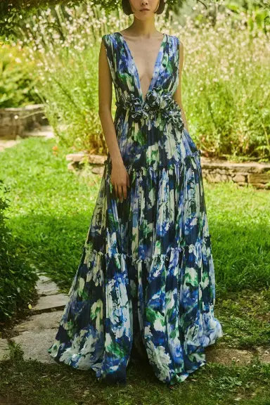 Costarellos Arella Gown | Thumbnail 1