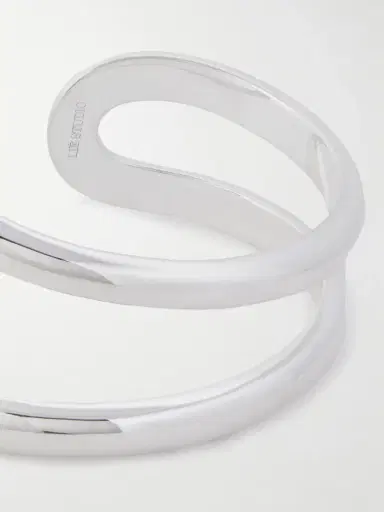 LIÉ STUDIO The Maggie Silver-tone Bangle | Thumbnail 4 LIÉ STUDIO The Maggie Silver-tone Bangle | Thumbnail 4
