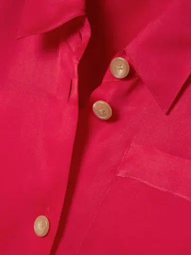 Khaite Effy Silk And Cotton-blend Organza Midi Shirt Dress | Thumbnail 4 Khaite Effy Silk And Cotton-blend Organza Midi Shirt Dress | Thumbnail 4
