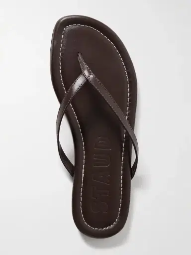 Staud Freja Leather Flip Flops | Thumbnail 5 Staud Freja Leather Flip Flops | Thumbnail 5