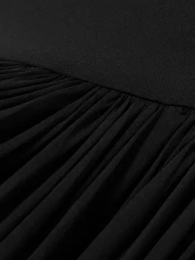 Abadia Gwen One-shoulder Asymmetric Draped Jersey-trimmed Stretch-bamboo Maxi Dress | Thumbnail 4