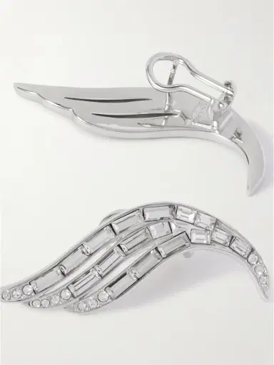Jil Sander tone Crystal Earrings | Thumbnail 3