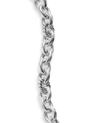 David Yurman Women's DY Mercer Toggle Chain Bracelet in Sterling Silver - Silver | Thumbnail 5