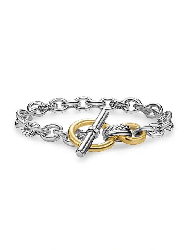 Women's DY Mercer Toggle Chain Bracelet in Sterling Silver - Silver