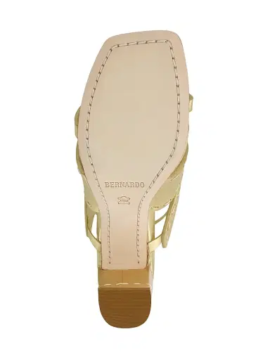 Bernardo 1946 Women's New Moon 75MM Heeled Sandals - Light Gold - Size 9 | Thumbnail 4 Bernardo 1946 Women's New Moon 75MM Heeled Sandals - Light Gold - Size 9 | Thumbnail 4