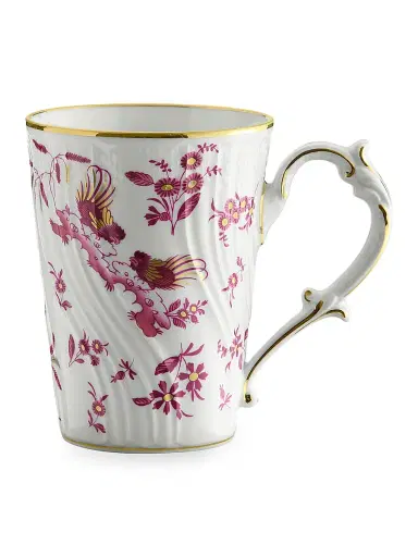 Ginori 1735 Oro di Doccia Mug - Magenta | Thumbnail 3 Ginori 1735 Oro di Doccia Mug - Magenta | Thumbnail 3