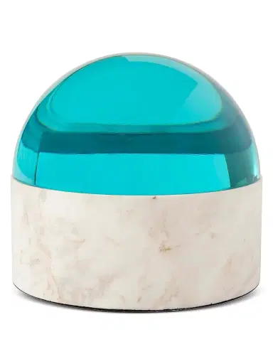 Jonathan Adler Globo Medium Box - Teal | Thumbnail 1