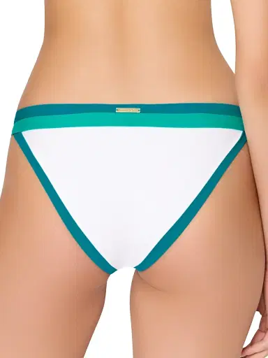 Milly Women's Amalfi Colorblocked Bikini Bottom - Sea Green Multi - Size Large | Thumbnail 4 Milly Women's Amalfi Colorblocked Bikini Bottom - Sea Green Multi - Size Large | Thumbnail 4