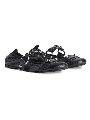 Balenciaga Women's City Ballerina Flats - Black - Size 11 | Thumbnail 2 Balenciaga Women's City Ballerina Flats - Black - Size 11 | Thumbnail 2