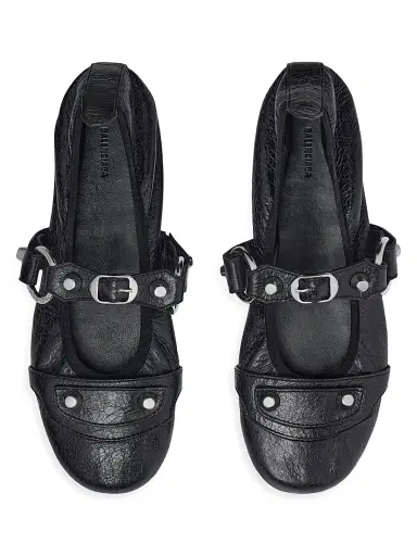 Balenciaga Women's City Ballerina Flats - Black - Size 11 | Thumbnail 6 Balenciaga Women's City Ballerina Flats - Black - Size 11 | Thumbnail 6