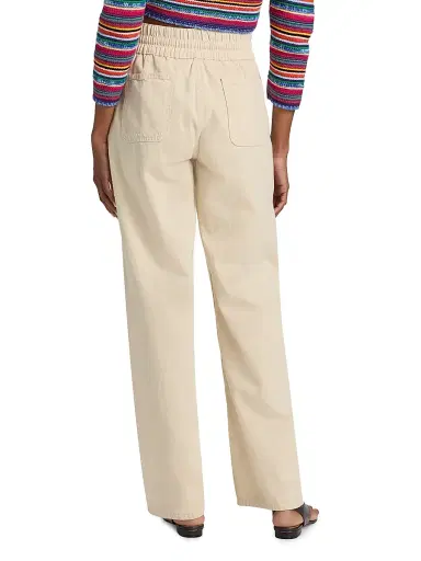 Ba&sh Women's Fima Drawstring Pants - Ecru - Size XL | Thumbnail 5