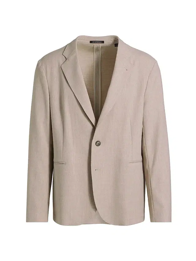 Men's Stretch Gabardine Jacket -  Tan