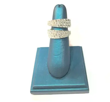 Wish Fine Jewelry 2.5ct Diamond 18K Gold Crossover Ring | Thumbnail 1