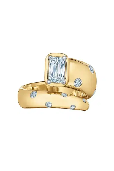 KWIAT Cobblestone Diamond Wrap Ring | Thumbnail 1