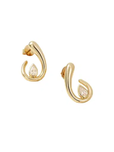 SHAY 18-karat Gold Diamond Earrings | Thumbnail 1