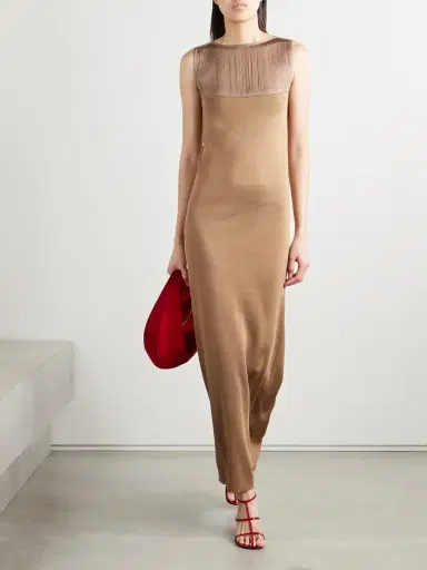 Khaite Ruslan Fringed Knitted Maxi Dress | Thumbnail 2 Khaite Ruslan Fringed Knitted Maxi Dress | Thumbnail 2
