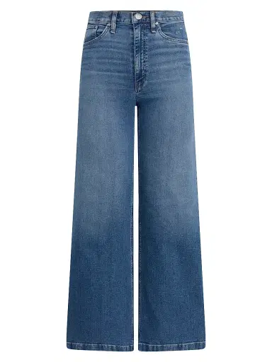 Hudson Jeans Women's Jodie Stretch Loose-Fit Wide-Leg Jeans - Lunar | Thumbnail 1