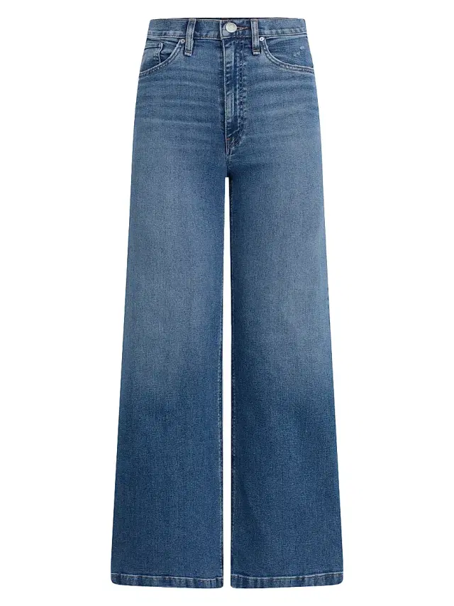 Hudson Jeans Women's Jodie Stretch Loose-Fit Wide-Leg Jeans - Lunar