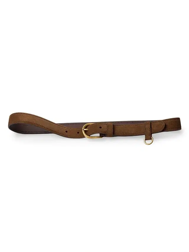 Women's Suede Belt - Brown