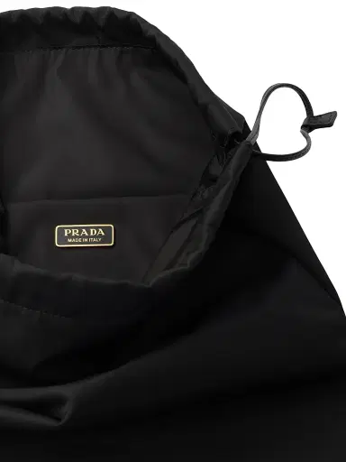 Prada Women's Re-Nylon Pouch - Black | Thumbnail 4