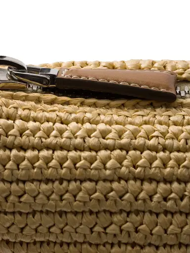Prada Men's Crochet Shoulder Bag - Beige Khaki | Thumbnail 5