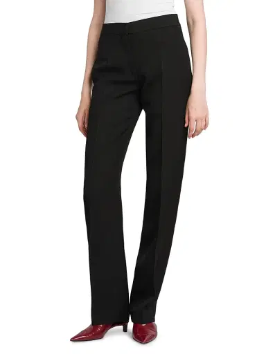 Jil Sander Women's Tailored Darted Straight Pants | Thumbnail 3