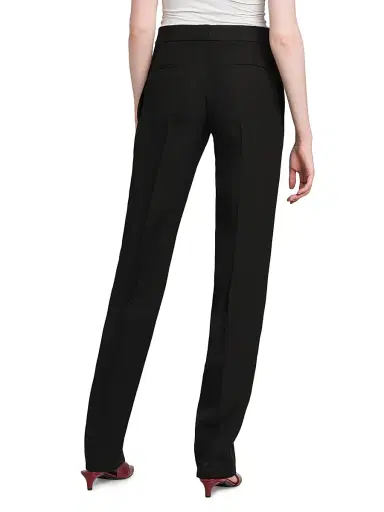 Jil Sander Women's Tailored Darted Straight Pants - Black - Size 10 | Thumbnail 5 Jil Sander Women's Tailored Darted Straight Pants - Black - Size 10 | Thumbnail 5