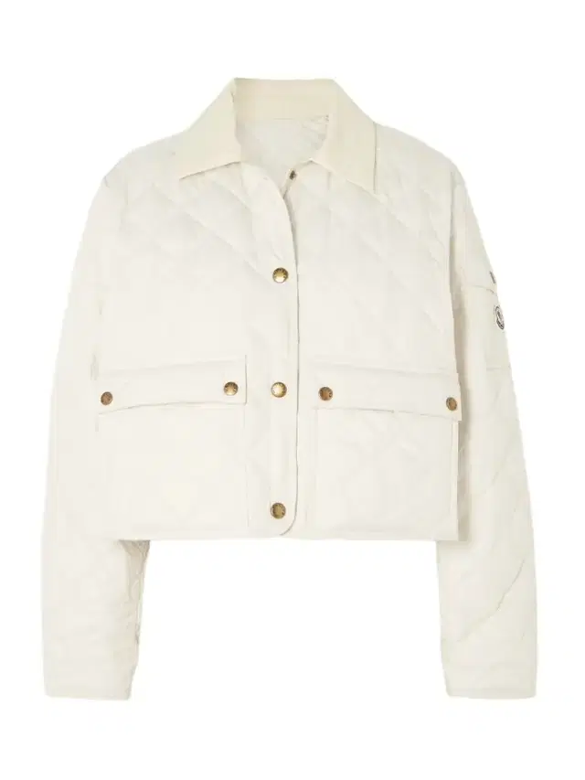 Chitre Cropped Cotton-canvas Trimmed Padded Quilted Shell Jacket