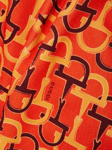 Gucci Printed Cotton-twill Mini Skirt | Thumbnail 5 Gucci Printed Cotton-twill Mini Skirt | Thumbnail 5