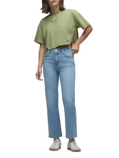 Hudson Jeans Women's Remi High-Rise Straight Ankle Jeans - Americana | Thumbnail 2