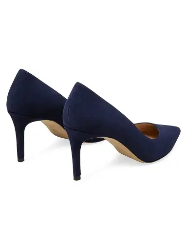 Stuart Weitzman Women's Stuart Power 75MM Suede Pumps | Thumbnail 3 Stuart Weitzman Women's Stuart Power 75MM Suede Pumps | Thumbnail 3